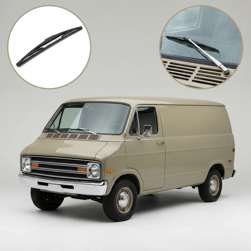 Driver Side Wiper Blade for Dodge P300 Van (1974 - 1974) - 1